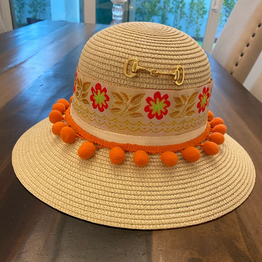 Equestrian sun hat